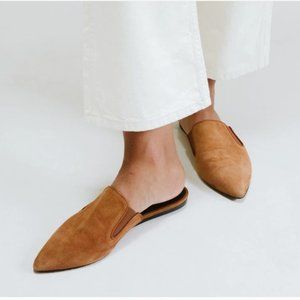 Jenni Kayne Suede Mule, Saddle size 39